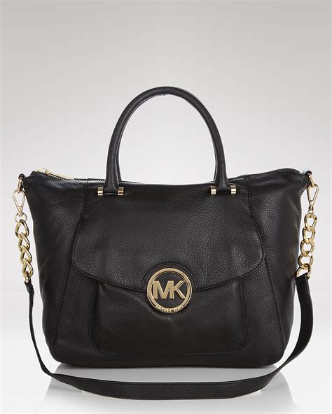 michael kors fulton satchel tan|MICHAEL Michael Kors Fulton Large Tan Leather Satchel .